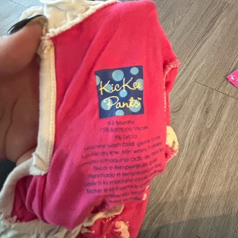 Kickee Pants Bright Pink Baby Outfit